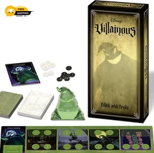 Villainous: Filled with Fright - Strategy Board Game for Ag