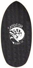 Sandfish Board Co. Poplar Wood White Foam Traction Skimboard Cruiser 45"