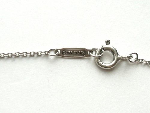 TIFFANY&Co 1837 Interlocking Circles Necklace Silver Triple 925 Fast Shipping - Picture 12 of 18