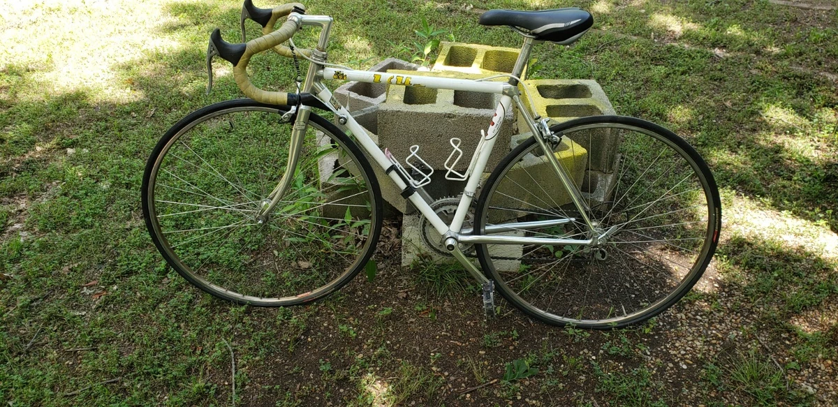 Bici Da Strada Vintage Araya 1987 – Telaio Acciaio 55 Cm, 10 Velocità, Freni A Calibro, Argento