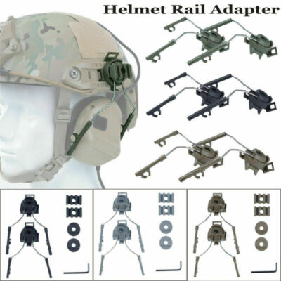 Set Adattatore Guida Casco – Sospensione Cuffia Per Ricambio Casco MICH E FAST, Fibra Metallo Nylon