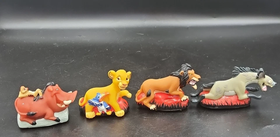 VINTAGE McDonald’s Happy meal toys "THE LION KING" Complete set of 4 - RARE. - image 4 of 4