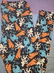 Disney LuLaRoe Leggings Tall & Curvy Aladdin NWOT