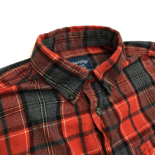 FADED GLORY Plaid FLANNEL Shirt \