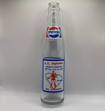 Vintage Pepsi 1980s Cola Bottle South Carolina Jaycees Mr Energizer E Day