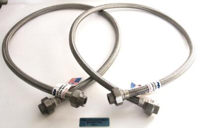 Hose Master MB-304 SS Braided Hose Length 60'', 150 1/2'', Lot of 2, New (8013)W