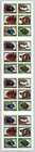 Manama Fish MNH Full Sheet Of 4 Blocks #V13686