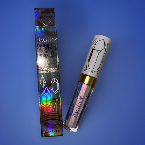 Pacifica•RAINBOW CRYSTALS•Liquid Highlighter•UNICORN shade•Travel sz.•NEW in BOX - Picture 3 of 10