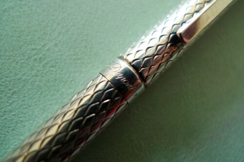 S.T. Dupont Classic Ballpoint Pen, Snake pattern silver colour - Picture 5 of 7