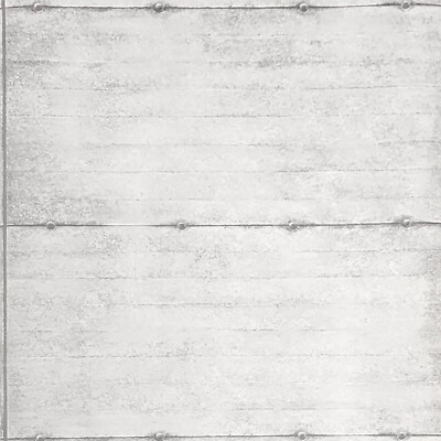 Reclaimed distressed cement blocks pattern faux Concrete gray modern wallpaper