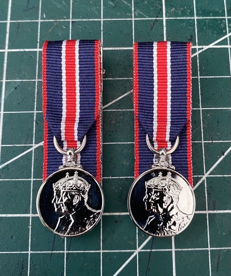 Kings Coronation Medal 2023, Ribbons, ribbon bars MOD Licensed eBay