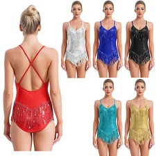 Women Dancewear Contemporary Costume Dance Unitards Lyrical Leotard Waltz Club