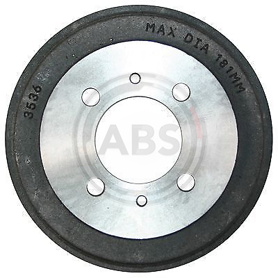 Rear Brake Drum A.B.S. 2447-S for Nissan Almera/100NX/Sunny (90-00) - 第 1/6 張圖片