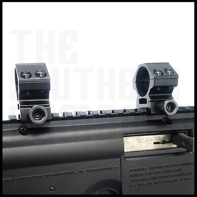1'' LOW PROFILE SCOPE RINGS FOR PICATINNY WEAVER MOUNT HEAVY DUTY GREAT QUALITY