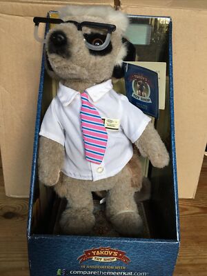 Erdmännchen Stofftier Sergej. Jakows Spielzeugladen / Vgl. Das Erdmännchen