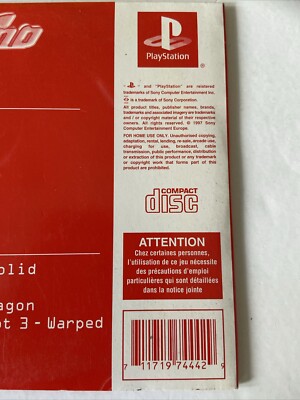 Demo 1 Fourreau Carton SCED-00816 PBPX 95007 Sony PS1 PAL Eur Demo One