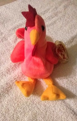 Ty Beanie Babies "Strut" DOB 3/8/96 Rare Retired New Condition