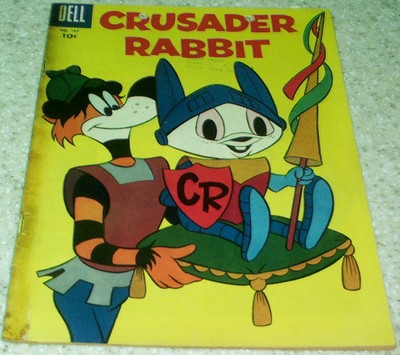 Crusader Rabbit Four-Color 735 (#1) (1956) WHOLESALE $24.00! | eBay