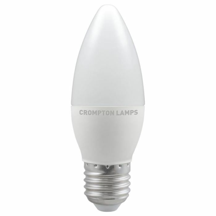 CROMPTON LED Candle Thermal Plastic • Dimmable • 5.5W • 2700K • ES-E27 9226