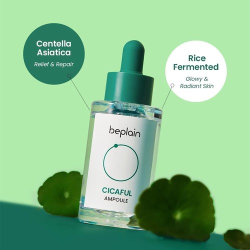 Beplain Cicaful Ampoule 30ml (1.01fl.oz) with Cica Centella Asiatica Extract - 第 3/7 張圖片