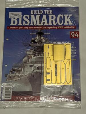 Hachette Partworks-  Build the Battleship Bismarck Part 94- Factory Sealed