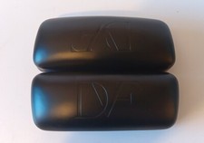 Lot Of 2 Diane von Furstenberg Sunglass/Eyeglass Black Hard Case