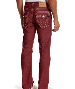 true religion burgundy jeans