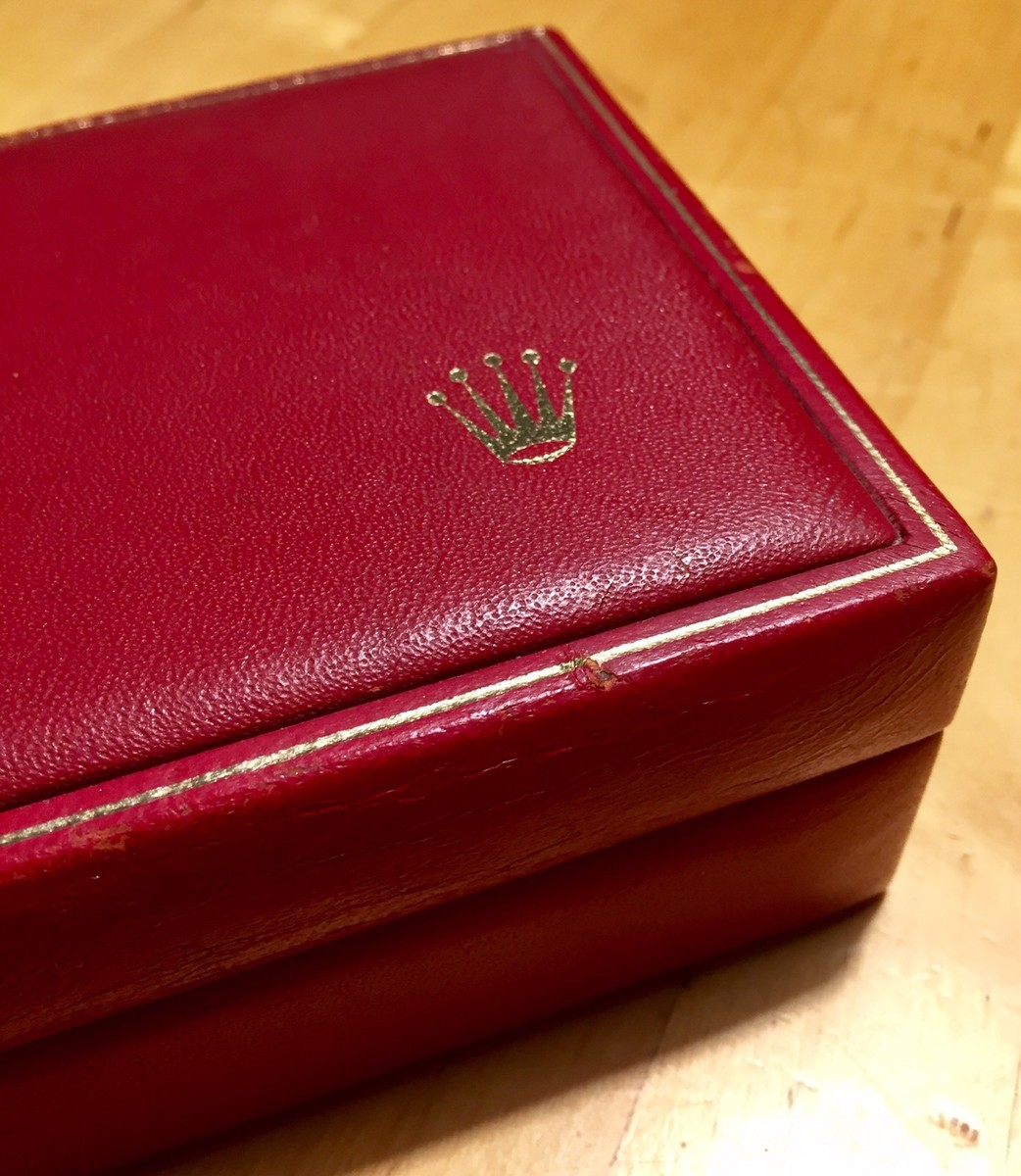 ROLEX Box Red GMT DATEJUST GOLD Explorer Daytona Submariner 6263