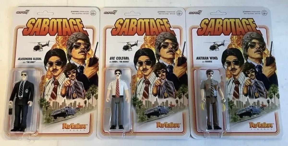 BEASTIE BOYS SABOTAGE COMPLETE SET ALL 3 FIGURES SUPER 7 BEASTIE BOYS SABOTAGE COMPLETE SET ALL 3 FIGURES SUPER 7