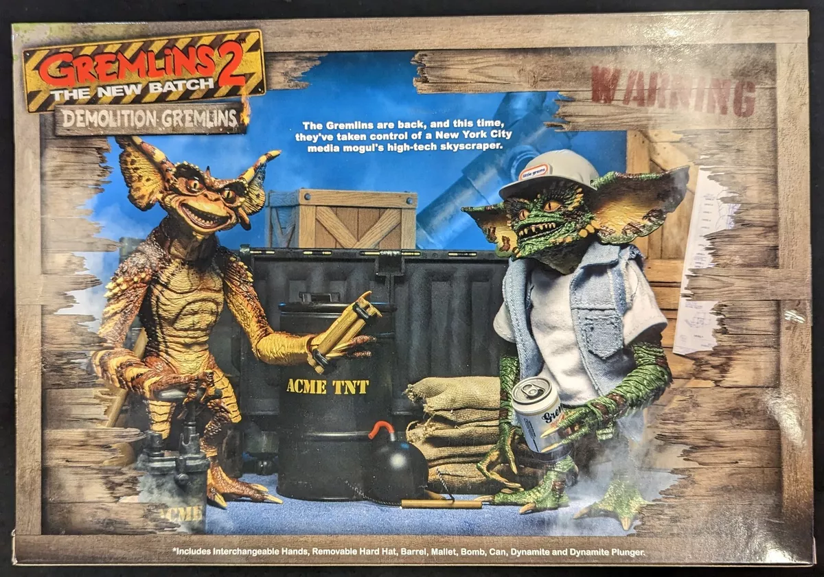 Neca Reel Toys Gremlins 2: The New Batch Demolition Gremlins