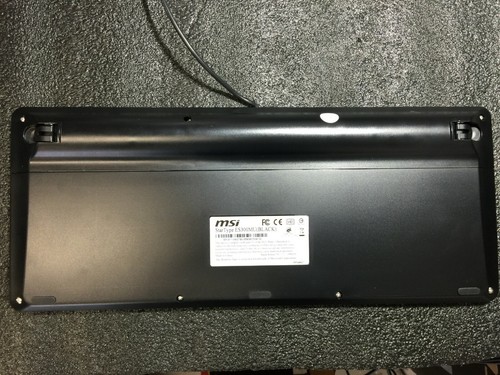 MSI USB Slim Spanish Keyboard Black color Spanish/ International Ver. STARTYPE - Picture 8 of 9