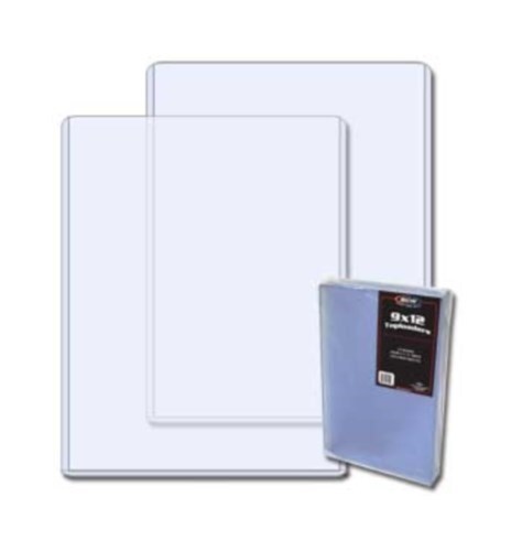 BCW 9x12 Photo Sleeves - 10 Pack Of Soft Polypropylene Picture Protectors