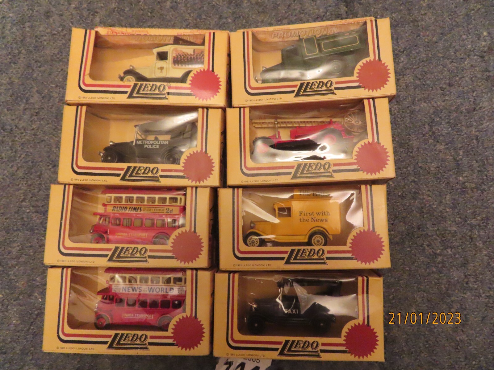 LLEDO model car collection 8 models all boxed eBay
