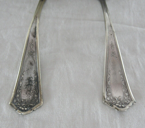 Antiguo Plato de Plata Cubiertos Lote Mixto de 5 Utensilios R Wallace Oneida Novia - Imagen 11 de 13