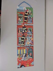 Eeboo Fireman Growth Chart