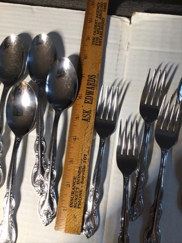 Posate internazionali inox 21 pezzi forchette da tavola cucchiai coltelli. - Foto 7 di 7