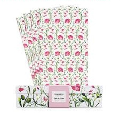 Crabtree Evelyn Rosewater Drawer Liners Beautifully Boxed 8