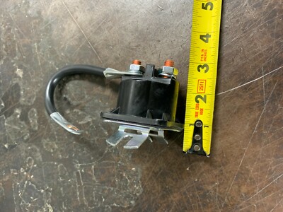 Lot of 5 PCs SPX - KS6 - 12VDC, Starter Sol. (Single ground Post) Black Plastic