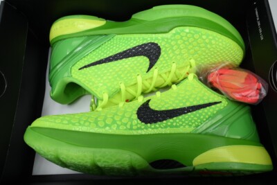 Grinch Kobe 6 Protro Men's Size US 7 - 12 | eBay