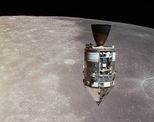 APOLLO 15 COMMAND SERVICE MODULE MOON NASA 11x14 GLOSSY PHOTO PRINT