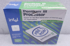 Vintage New Sealed INTEL PENTIUM III Slot 1 CPU Processor 800MHz/100MHz 99