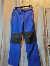 Fleece Lined Boys Girls Trekking Snow Skiing Hiking Pants Softshell 2XL 12/13 Yr