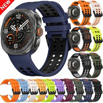 Sport Silikon Armband für Samsung Galaxy Watch Ultra 2025/2024丨Ultra 2 47mm 2026