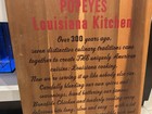 Popeyes Louisiana Kitchen Interior Wooden Welcome Wall Sign Commercial 60”x36” — photo 3