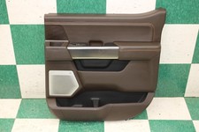 21-23 F150 King Ranch Brown Rear Passenger Side Rh Interior Door Trim Panel Oe