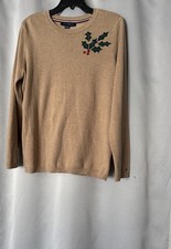 Tommy Hilfiger Women  s Holly Crewneck Sweater Size L