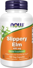 Slippery Elm 400mg 100 Capsules Slippery Elm 400mg 100 Capsules