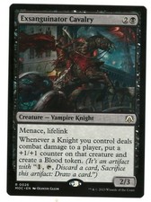 MTG Exsanguinator Cavalry March of the Machine Magic The Gathering TCG