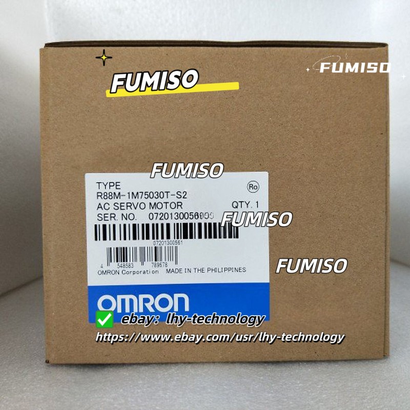 NEW OMRON R88M-1M75030T-S2 Servo Motor R88M1M75030TS2 &lh