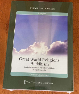 Great Courses Great Religions Buddhism 2 DVD & Coursebook NEW SEALED FREE S/H